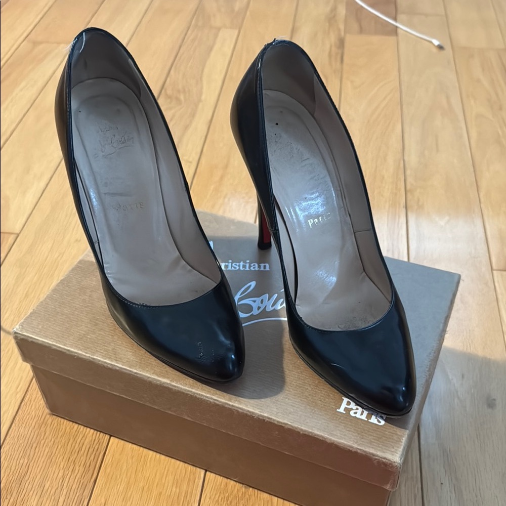 Christian Louboutin Black Stiletto Heels
